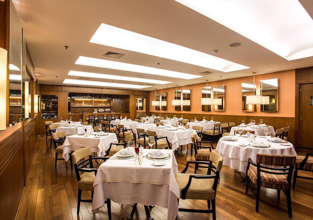 Gran Estanplaza Berrini Hotel Sao Paulo Bagian luar foto Restaurant in the hotel