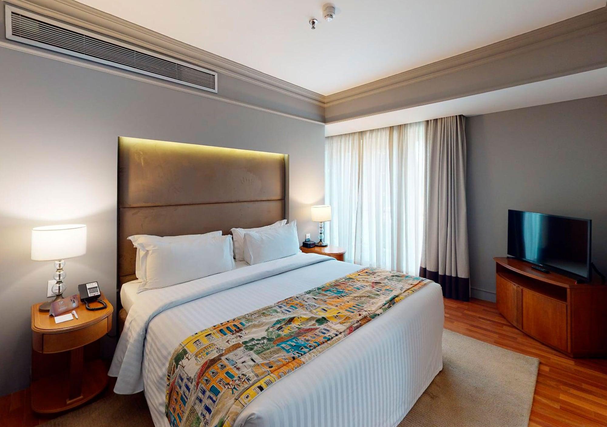 Gran Estanplaza Berrini Hotel Sao Paulo Bagian luar foto A bedroom at the Taj Bengal