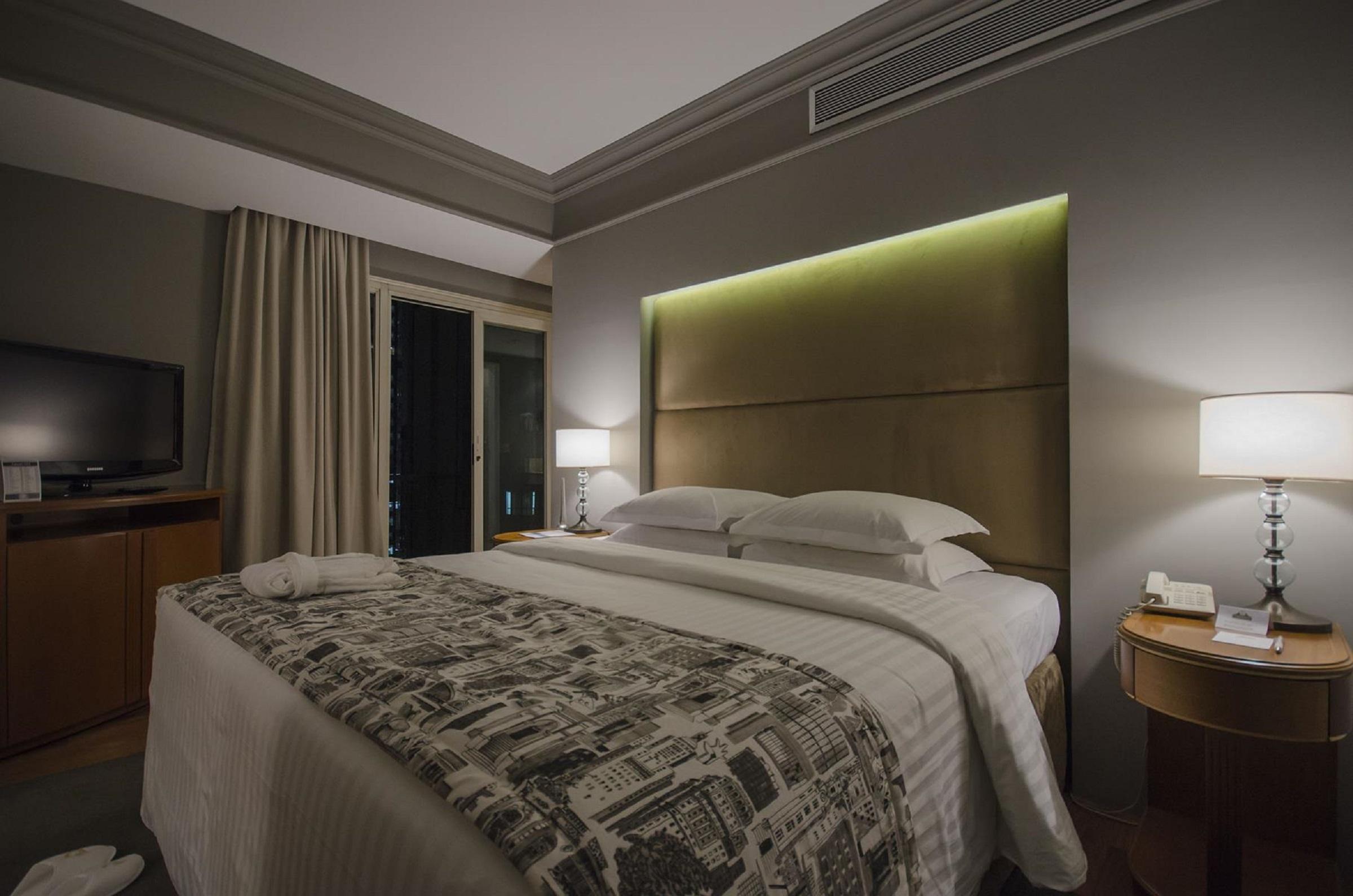 Gran Estanplaza Berrini Hotel Sao Paulo Bagian luar foto A bedroom at the hotel